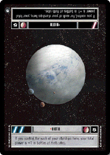 Hoth LS   Star Wars CCG Hoth Limited NM swccg