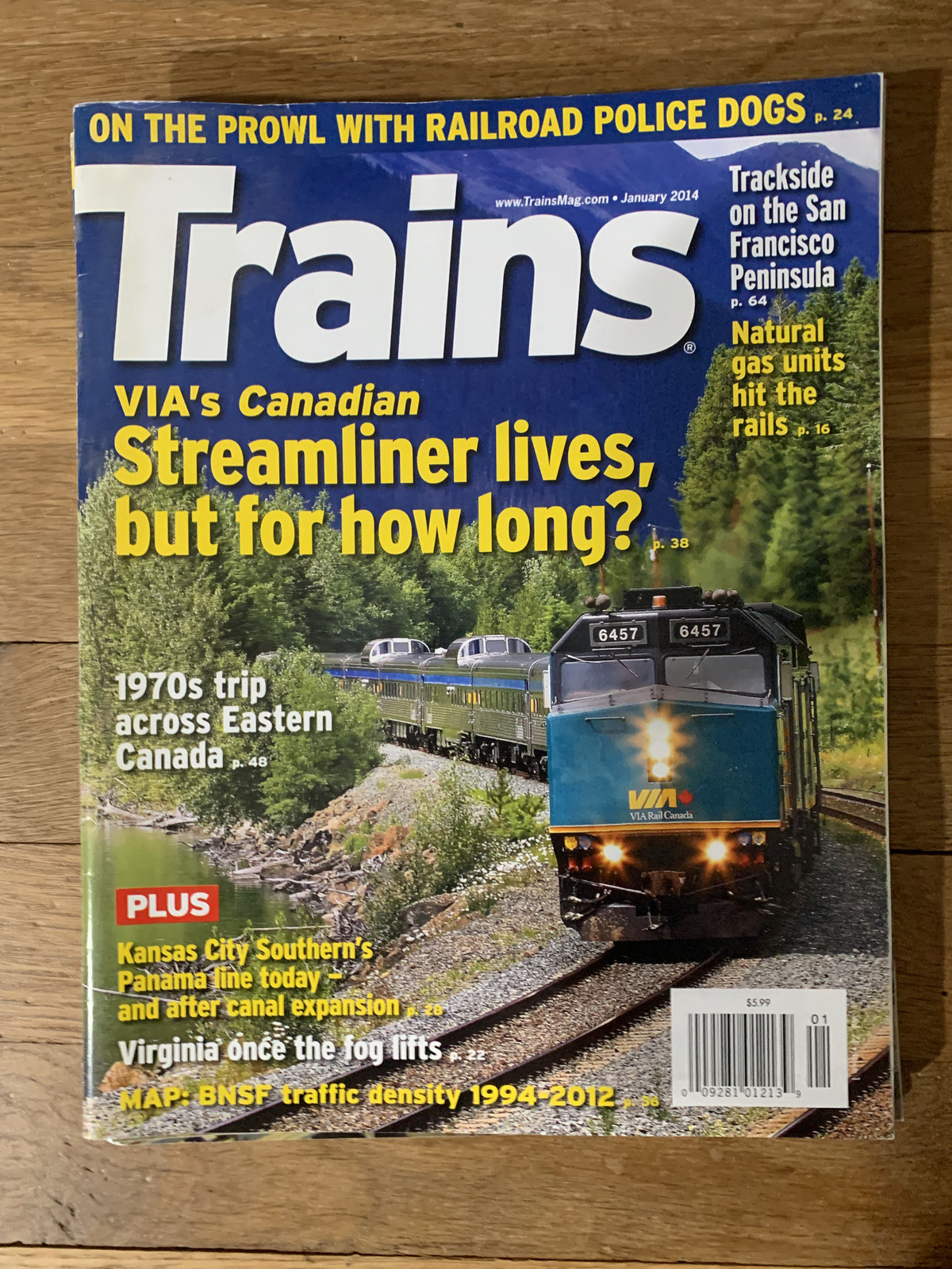 2013 2014 Model Railroader / Trains Magazines 5 Issues