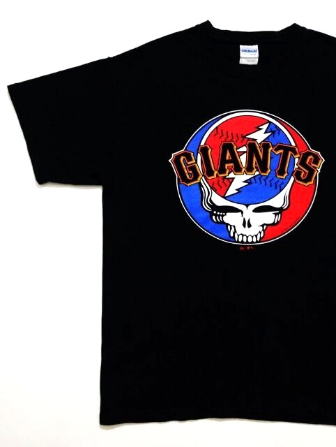 Grateful Dead Shirt T Shirt San Francisco Giants Baseball MLB SF SYF GDP 2010 L