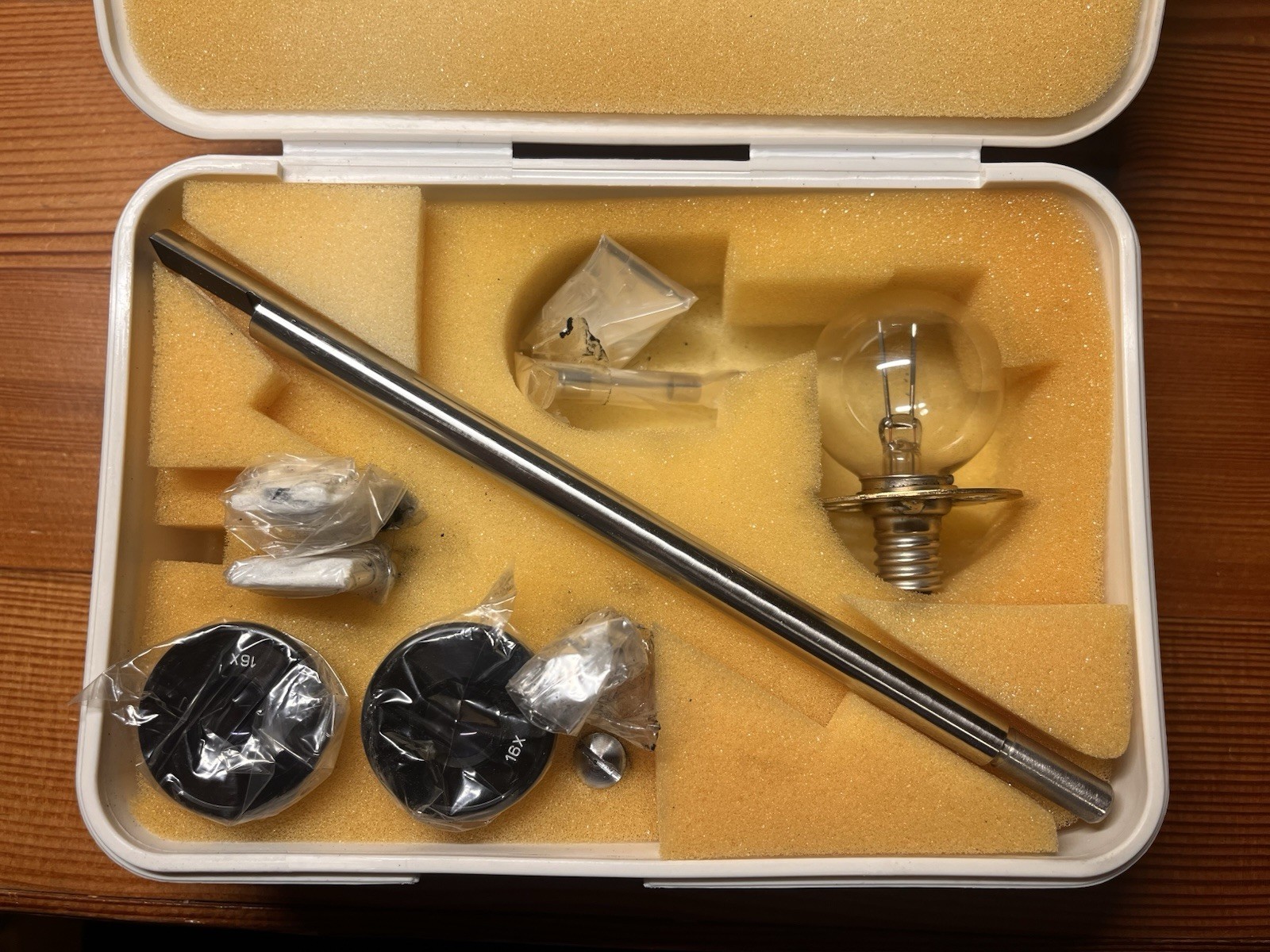 Topcon Slit Lamp Accessories W/ Oculars Mirrors Random Parts - Never Used