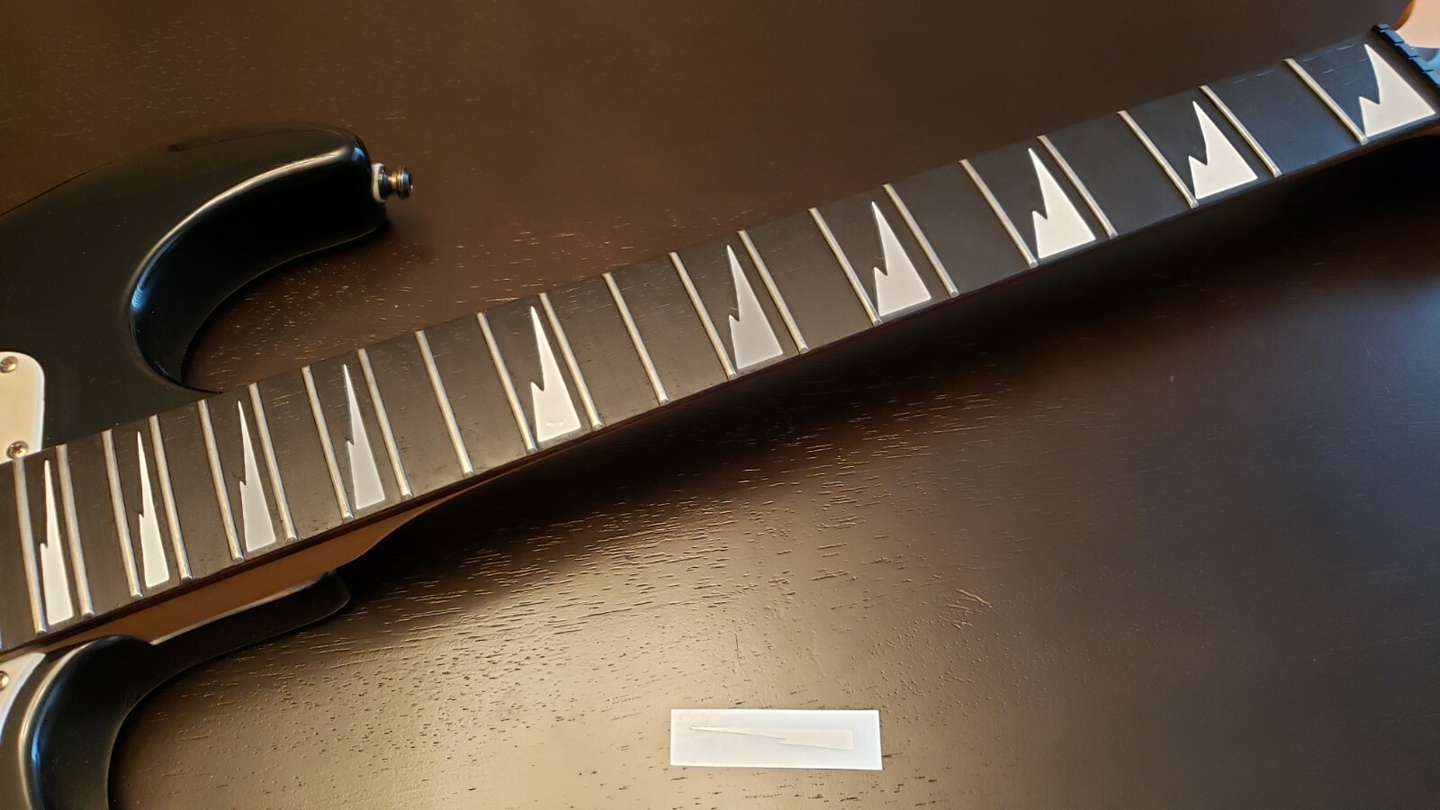 Shark Fins #6 Fretboard Marker Vinyl Decals Inlays for Any Guitar 30 Colors!!
