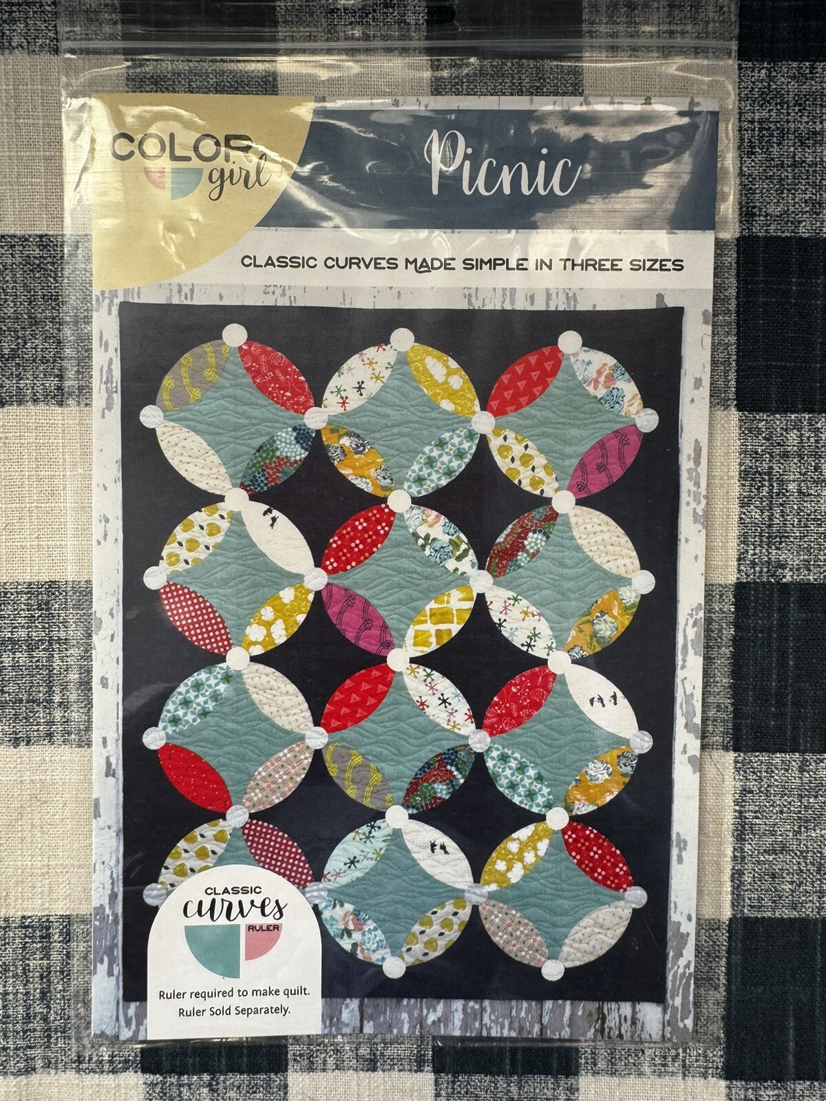Color Girl Picnic Pattern Quilt Booklet