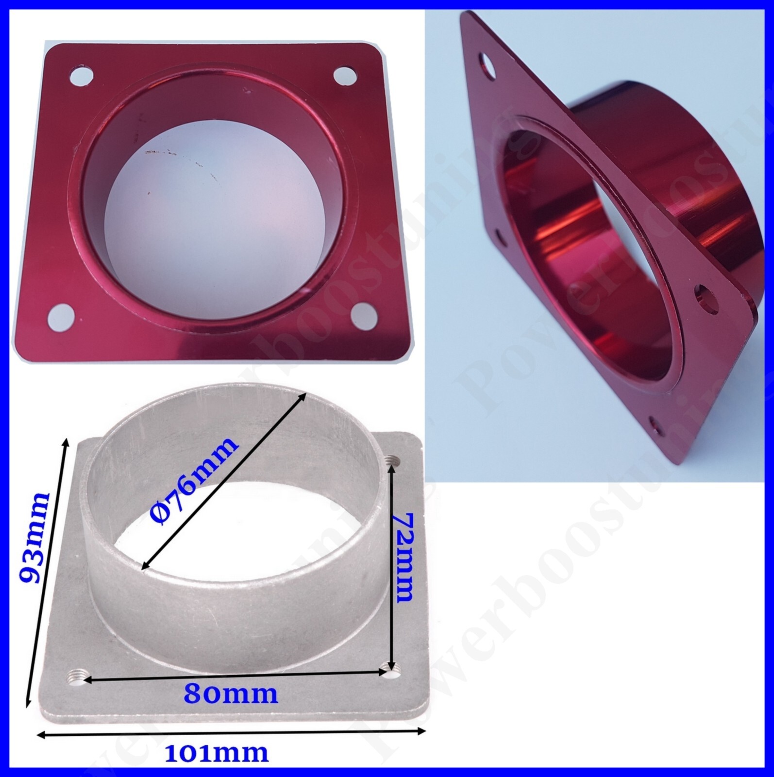 Adapter Fixation Ring Sleeve Connection For Car Flow Meter Filter