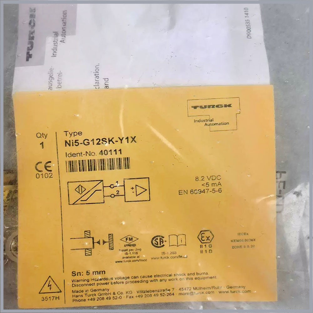 TURCK NI5-G12SK-RN6X NI5-G12SK-RP6X NI5-G12SK-RN6X-H1141 NI5-G12SK-RP6X-H1141