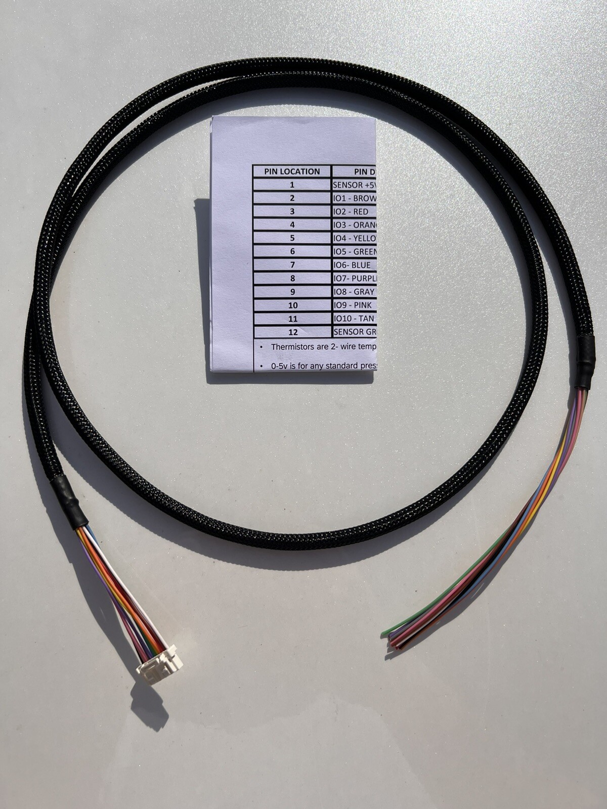 I/O harness for Holley  EFI  7” digital dash 553-106 🇺🇸MADE IN USA🇺🇸