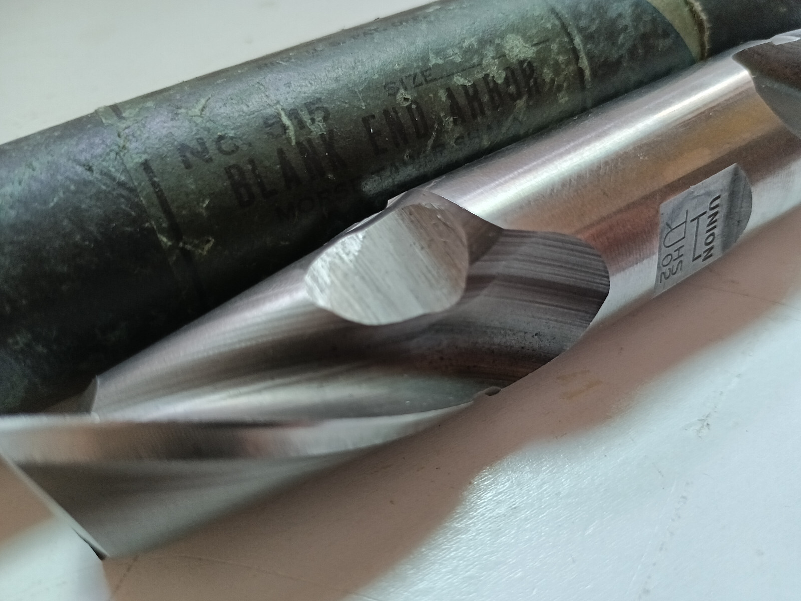 union 1" hs 02 r 1.550 loc 2fl double end mill