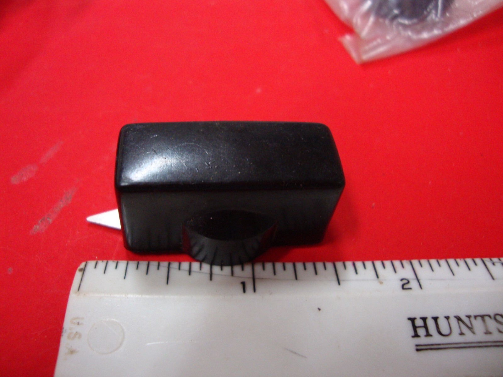 Hickok Style Tube Tester Bar Knob w/ metal pointer