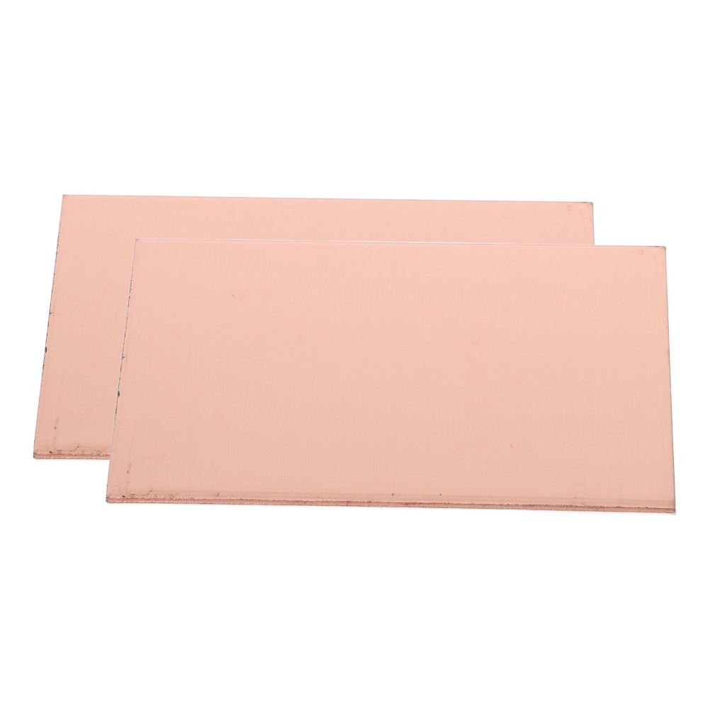 2Pcs Reusable Copper Heatsink Sheet Shims Rose Gold for Computer Cooling CPU GPU