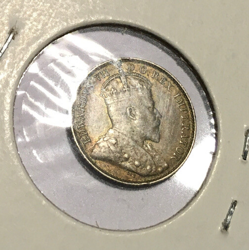 Canada 5c Silver 1904 High Circ Grade