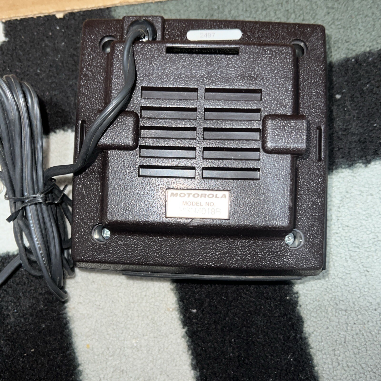 Motorola HSN4018B External Speaker, No Mount, No Plug