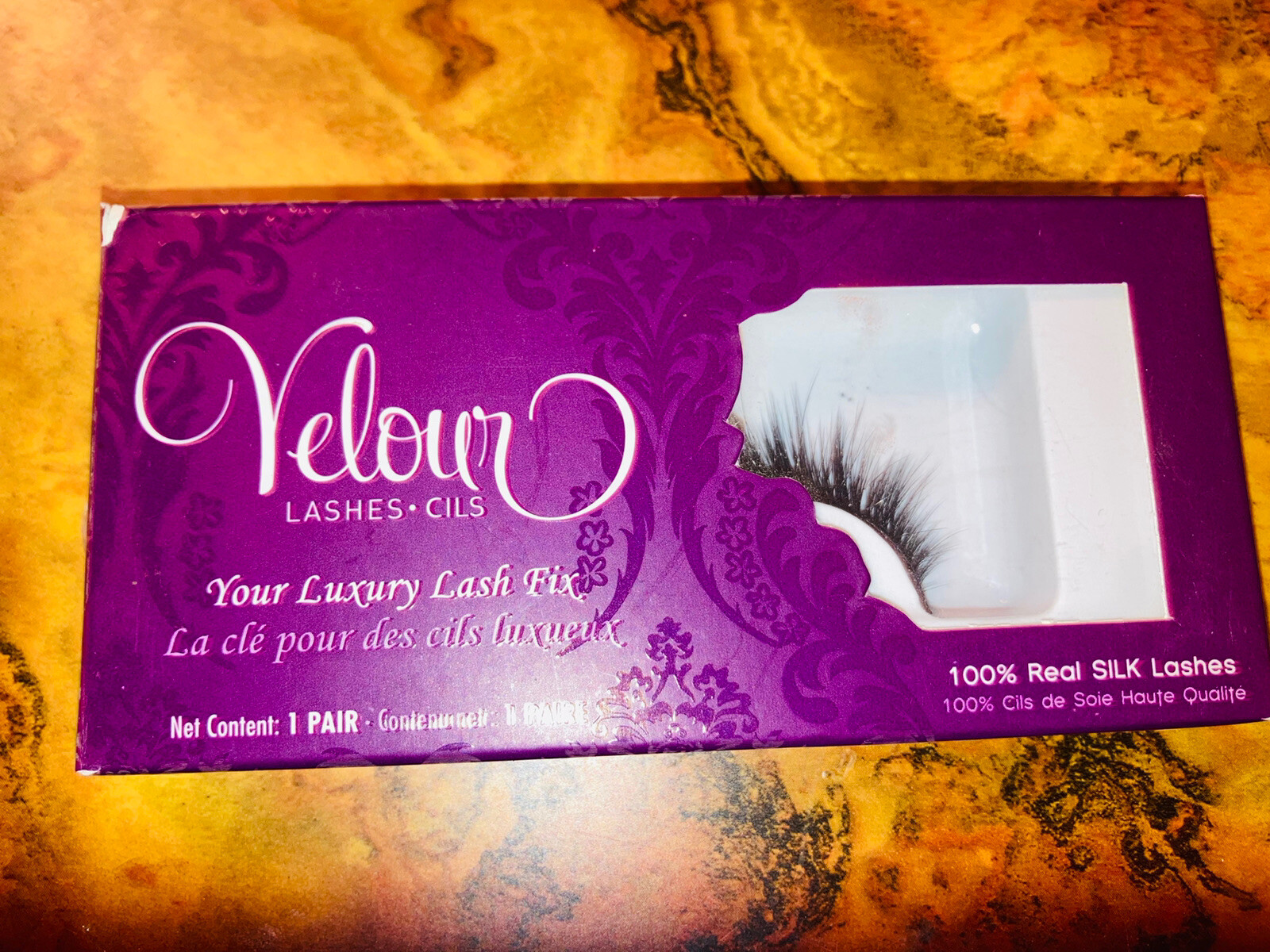 FAST SHIP Velour Lashes 100% Real Silk BNIB Luxury False eyelashes Feathery Pro