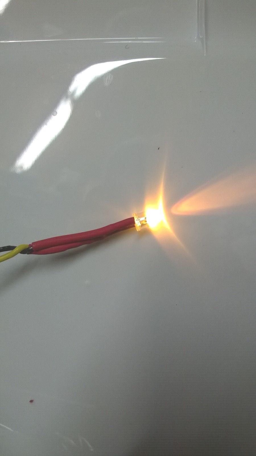 YELLOW LED COBRA UNIDEN CONNEX TEXAS STAR  GALAXY RADIO S/RF METER LITE 14 VDC