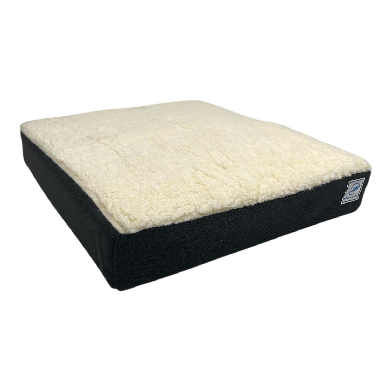 Allman Products Soft Fleece Top Comfort Cushion For  Wheelchair 16” x 18" X 3”