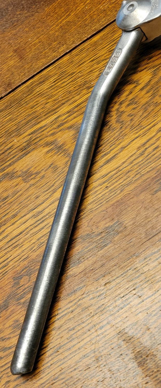 Vintage Pletscher ESGE Bicycle Single Leg Kickstand Silver