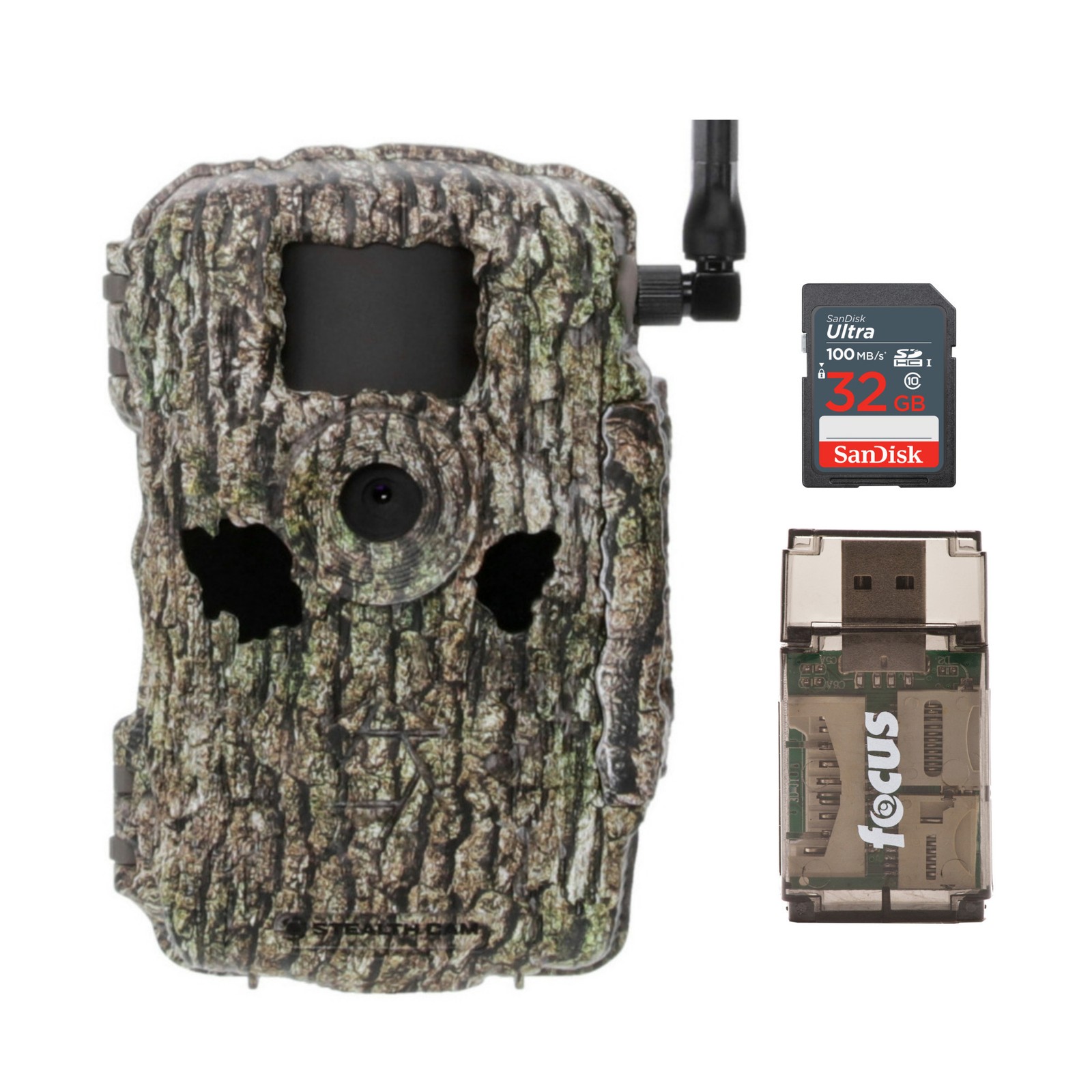 Stealth Cam Fusion XPro 36MP Camera Dual Carrier SD Card Reader