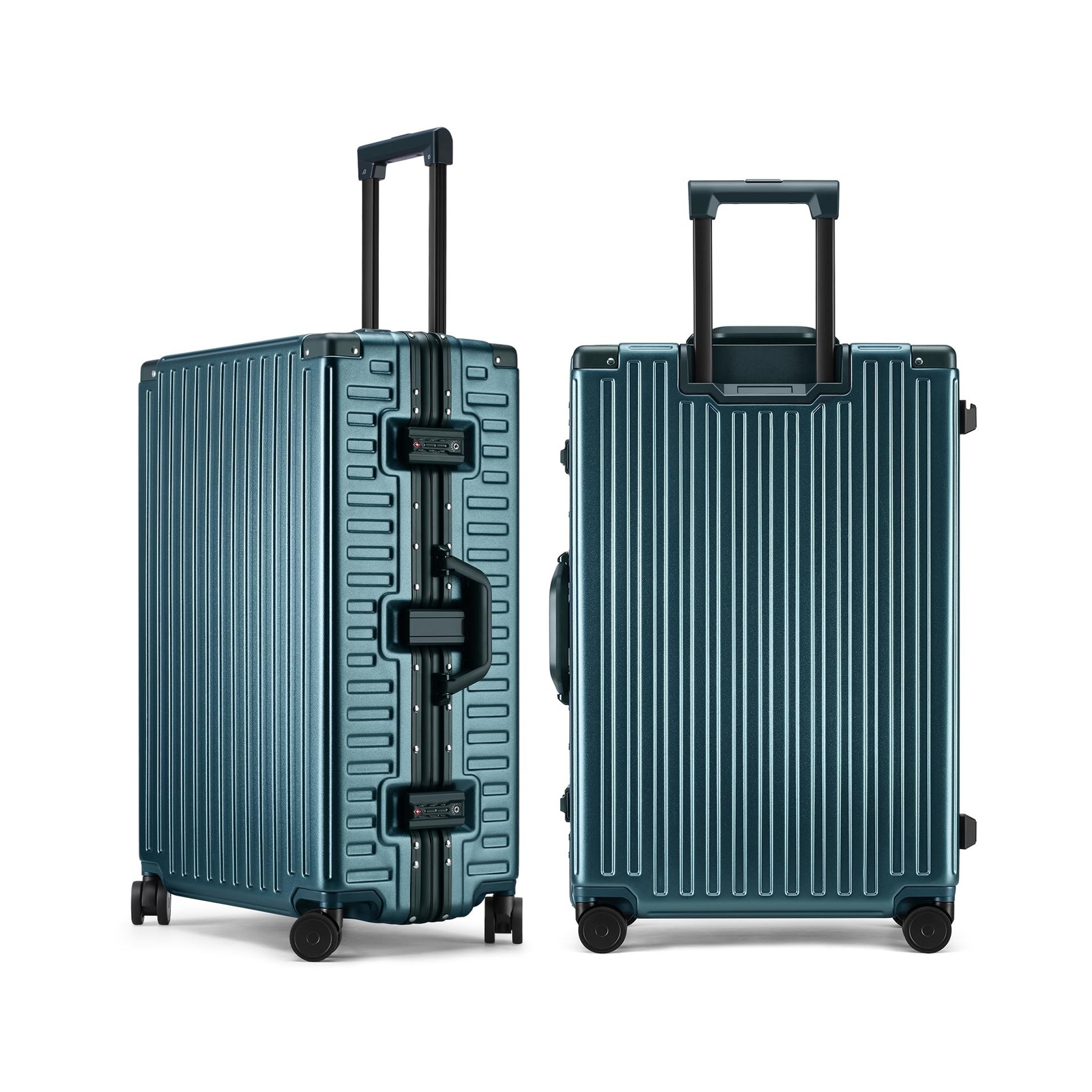 ROAMING Zipperless Luggage 28 Inch with Aluminum Frame, Checked-Large Lightwe...
