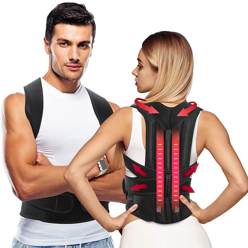 Back Brace for Full Back Pain Relief Sciatica Breathable Lumbar Support Belt
