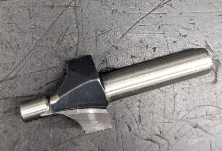 Byrom Corner Rounding Router Bit HSS 5/16" Radius 81-313 Roundover BIC USA