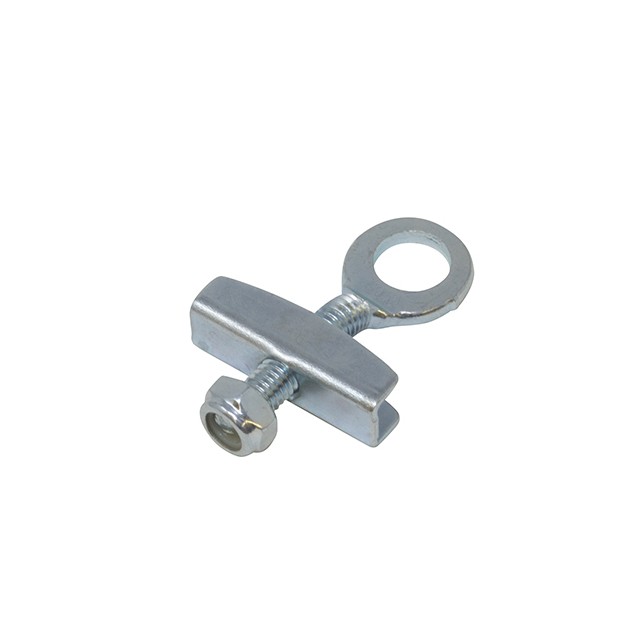 Chain Tensioner Adjuster BMX Fixed Gear Single Speed Bike Track Bicycle, Chrome