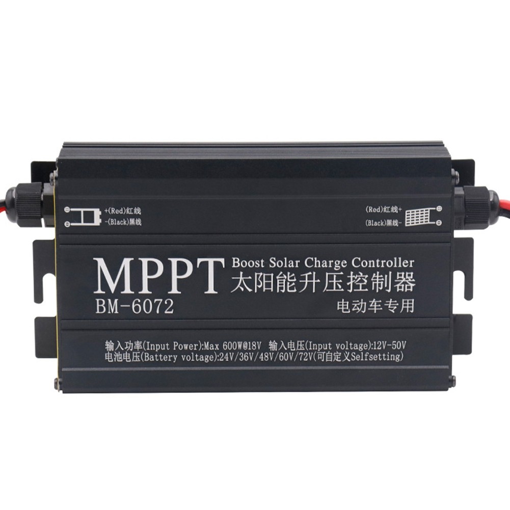 BM6072 600W MPPT Boost Solar Controller for 24V 36V 48V 60V 72V Battery1169