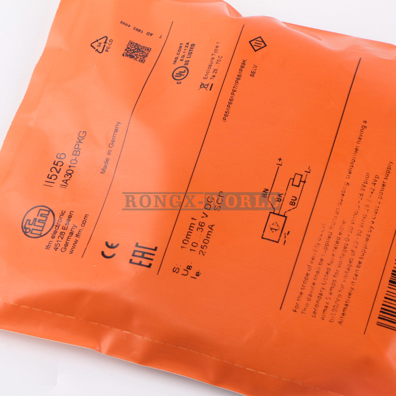 ONE New For IFM II5256 IIA3010-BPKG Proximity Switch