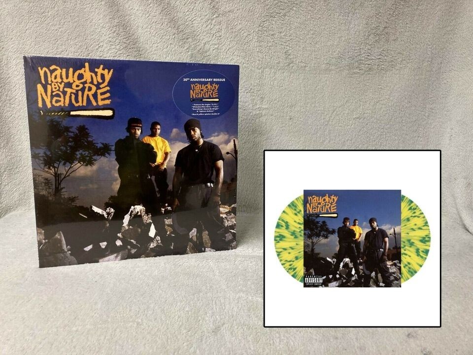 Naughty By Nature (2021) • Naughty By Nature • NEW/SEALED Blue/Yellow Splatter