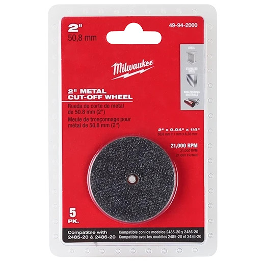 Metal Cut Off Wheel 2" (5 Pack)