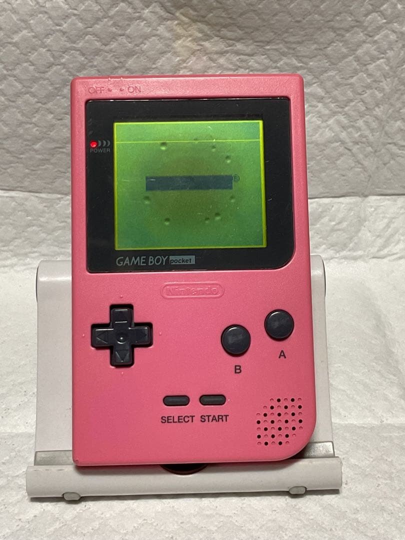 Nintendo Game Boy Pocket Pink Console Tested Working Japan MGB-001 No Battery
