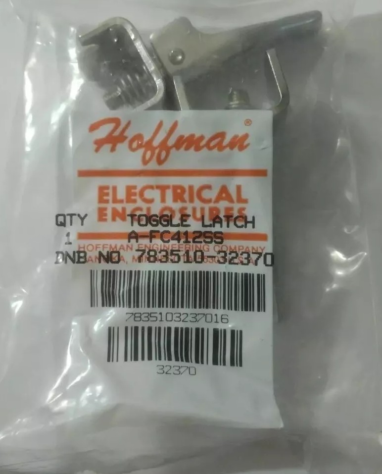 HOFFMAN AFC412SS TOGGLE LATCH *NEW IN FACTORY BAG DNB # 783510-32370