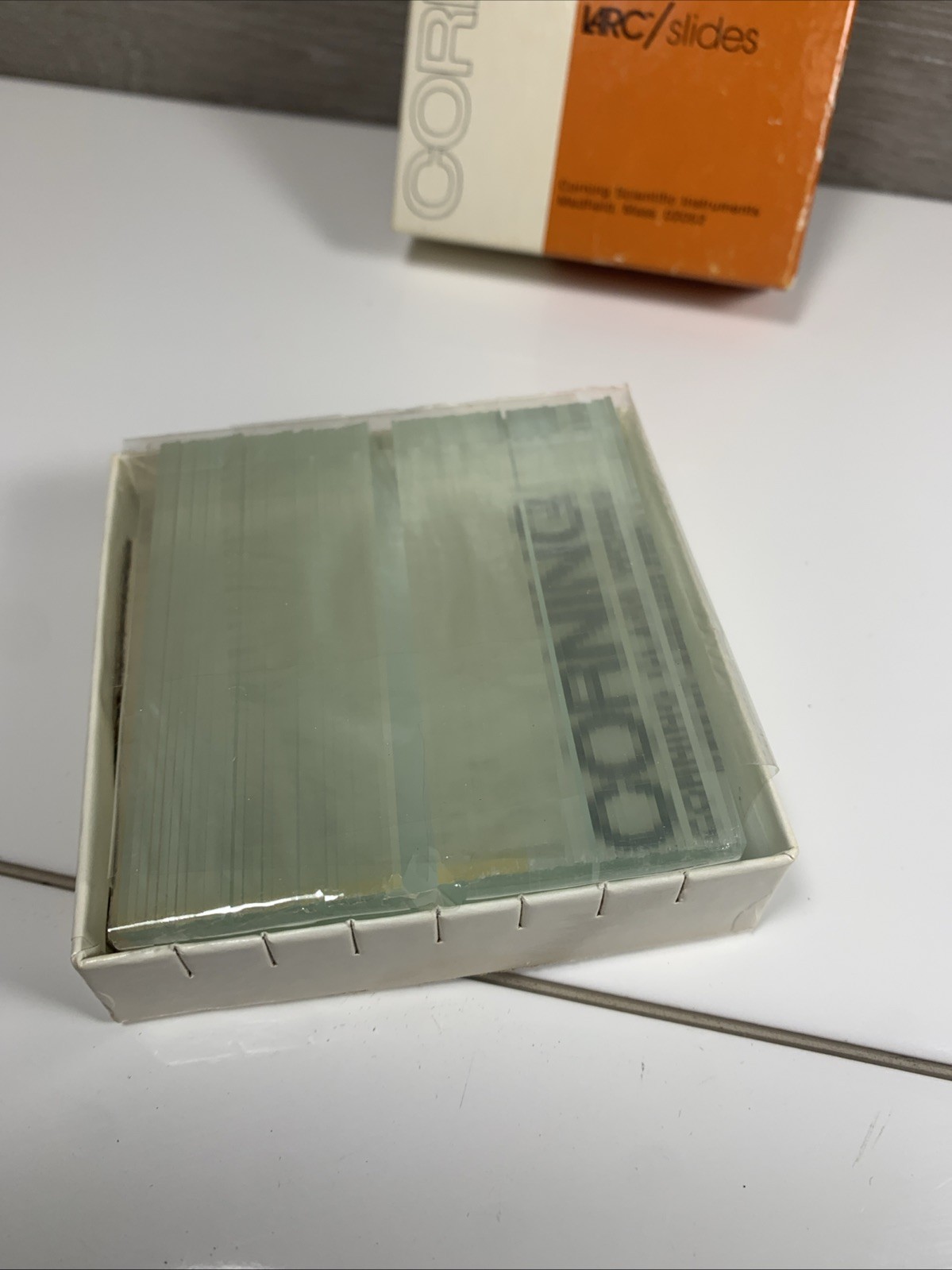 Corning Bi-Frosted 75mm x 25mm Plain Micro Slides (Lot of 60+) Unused