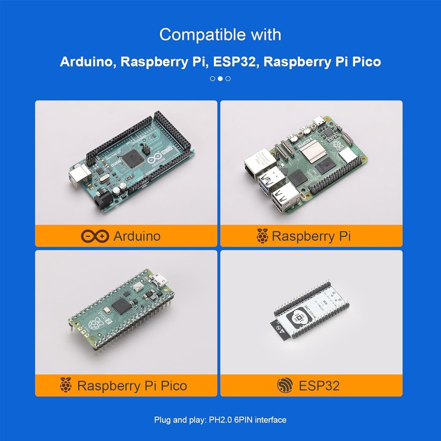 Environmental Sensor 4-in-1 Temperature Humidity Pressure Gas Compatible With...