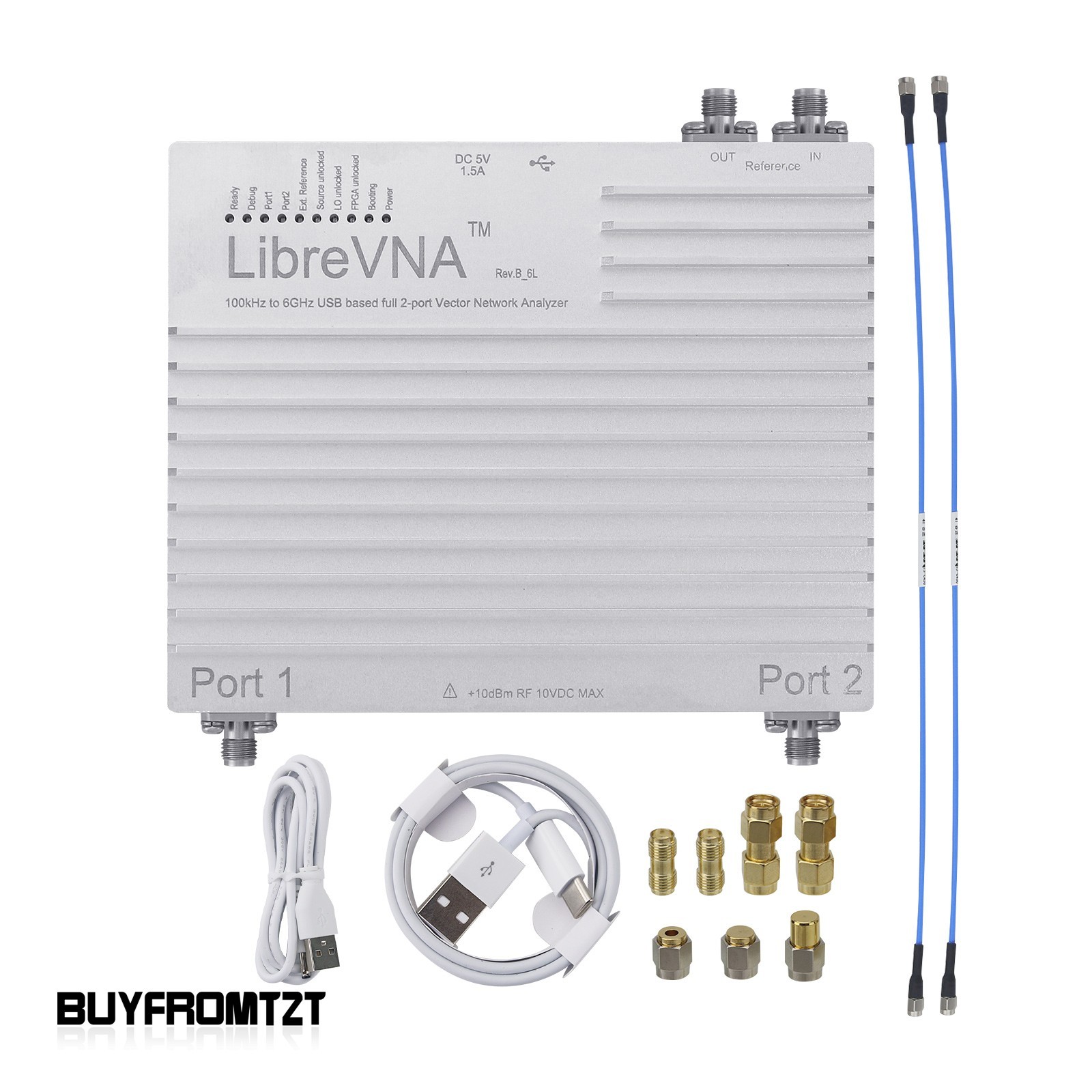 Upgraded LibreVNA 2-Port Vector Network Analyzer Support S11 S21 Parameters Test