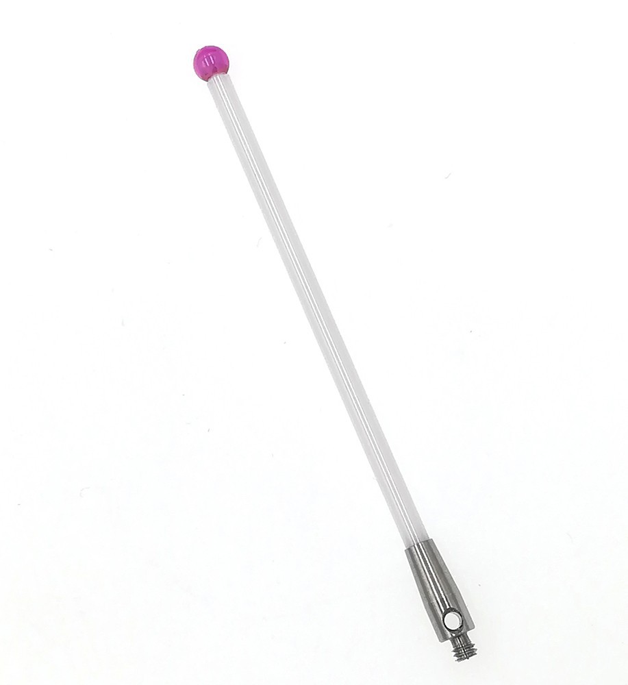 CMM Ceramic Stylus  M2 Probe 3mm Ruby Ball Tips 50mm Long KMG Taster A-5003-0064