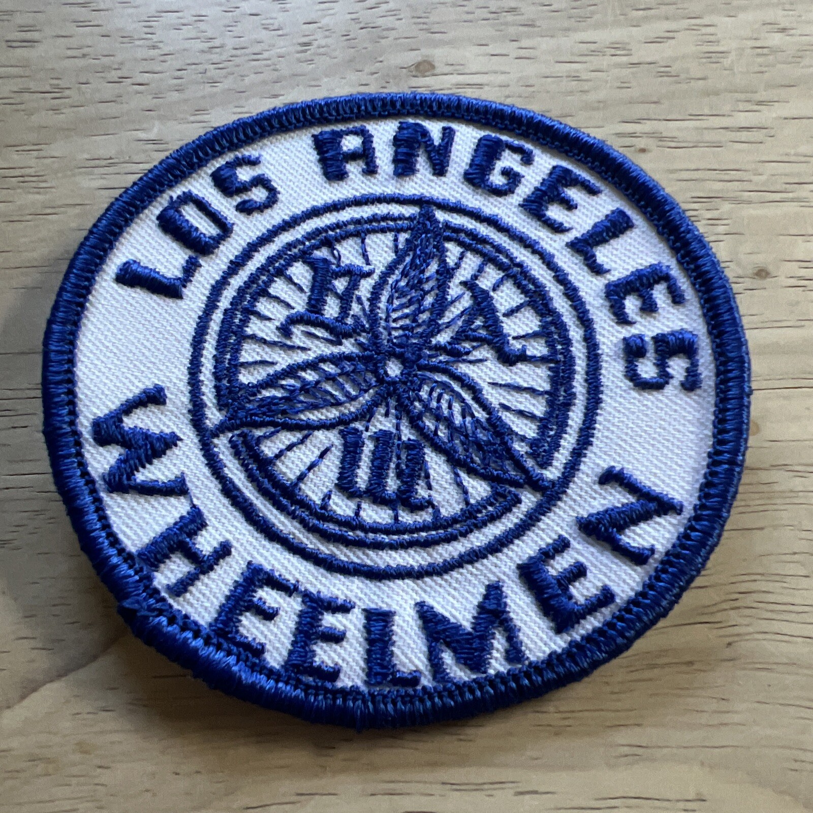 LOS ANGELES WHEELMEN CYCLING EMBROIDERED PATCH