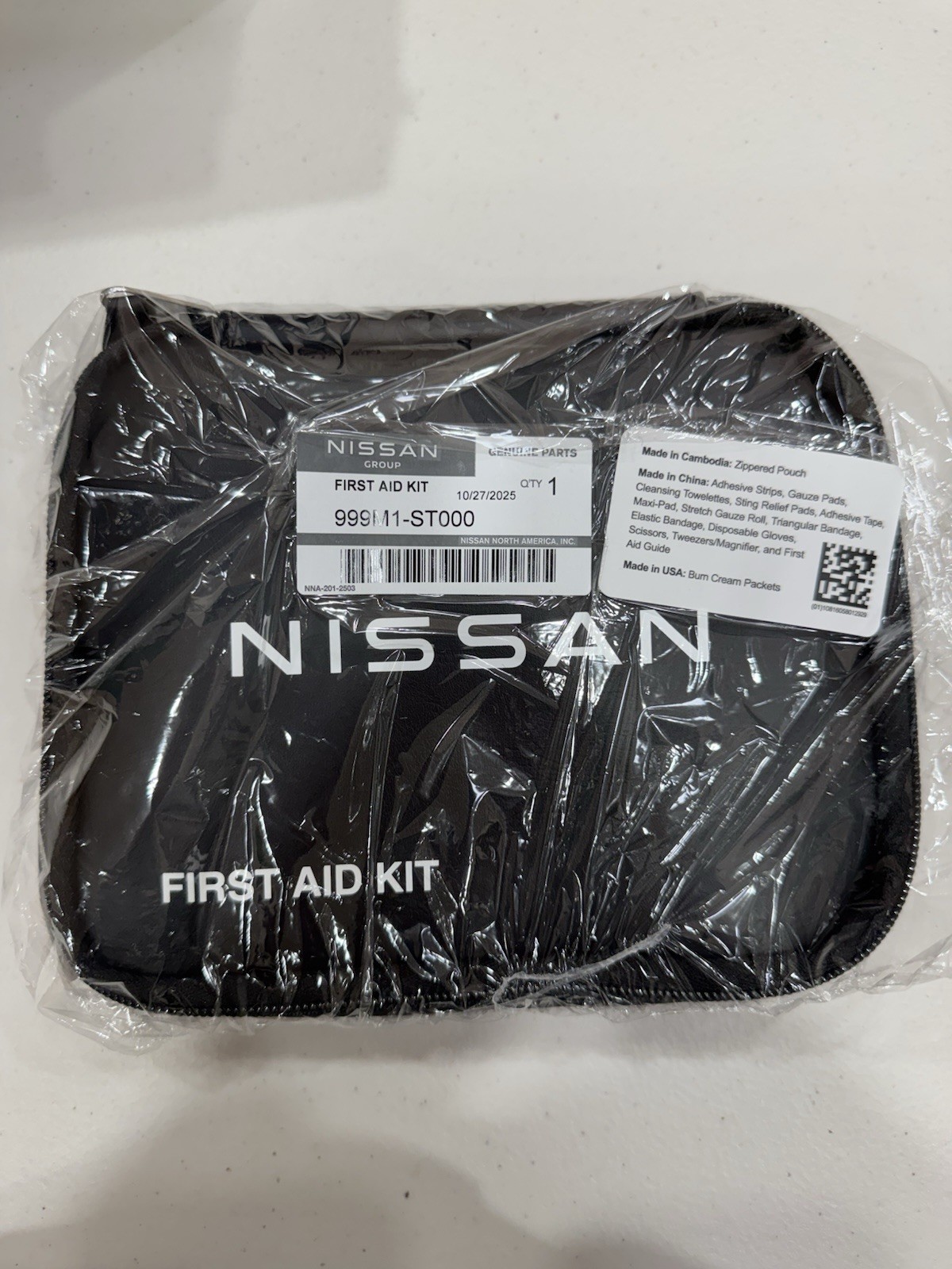 Nissan First Aid Kit 999M1-ST000