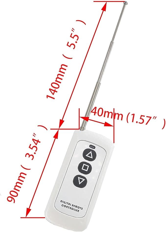 DC 12V 24V Remote Controller for Reciprocating Linear Actuator Motor Accessories