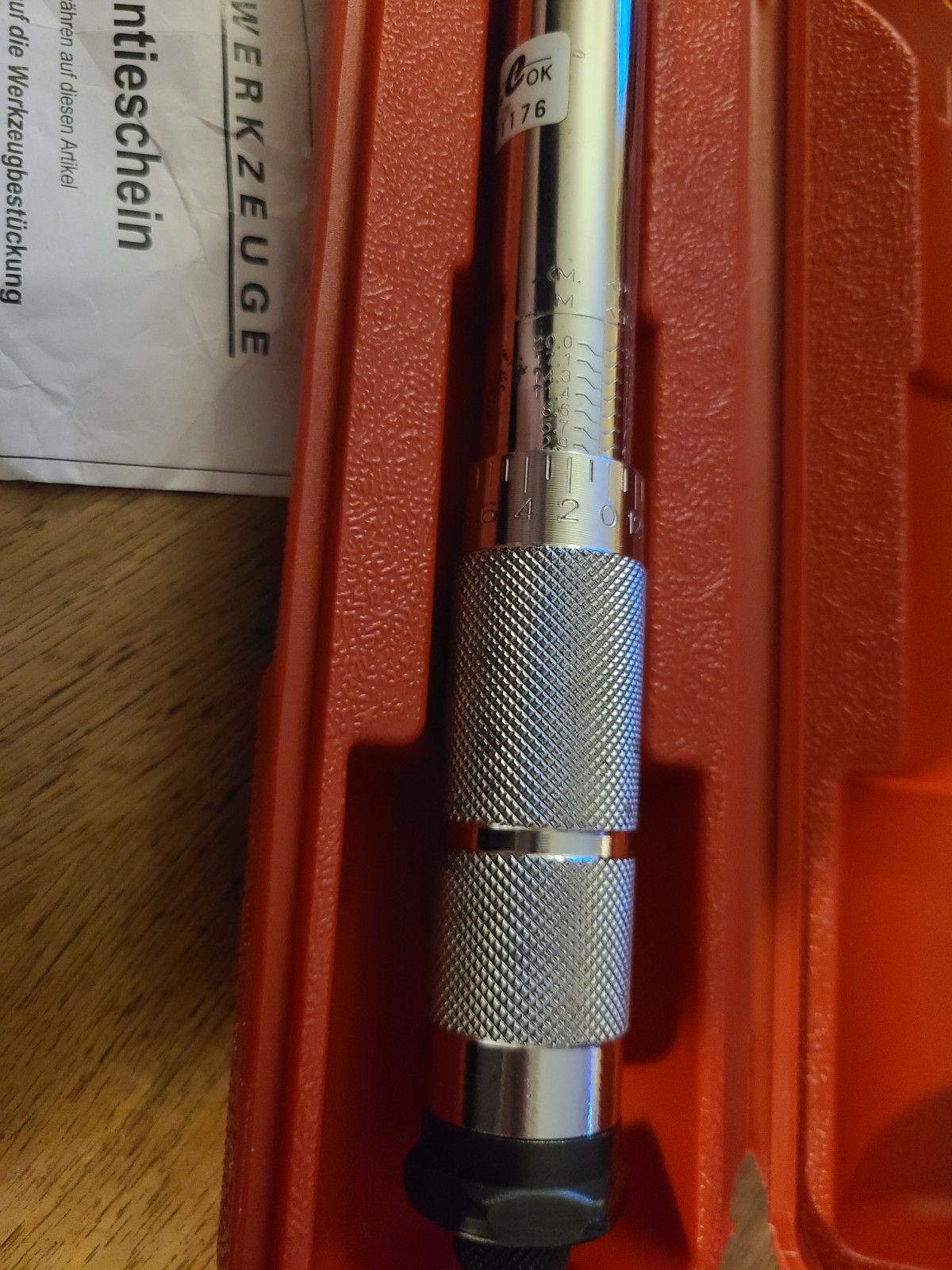 Famex Torque Wrench DIN-ISO 6789