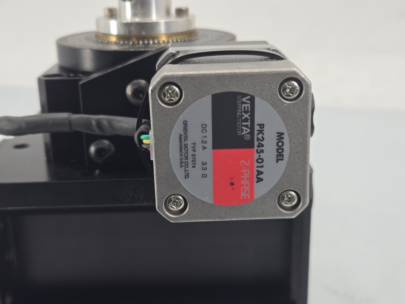 Velmex ROTARY TABLE Positioning Stage Vextra pk245 Stepping Motor