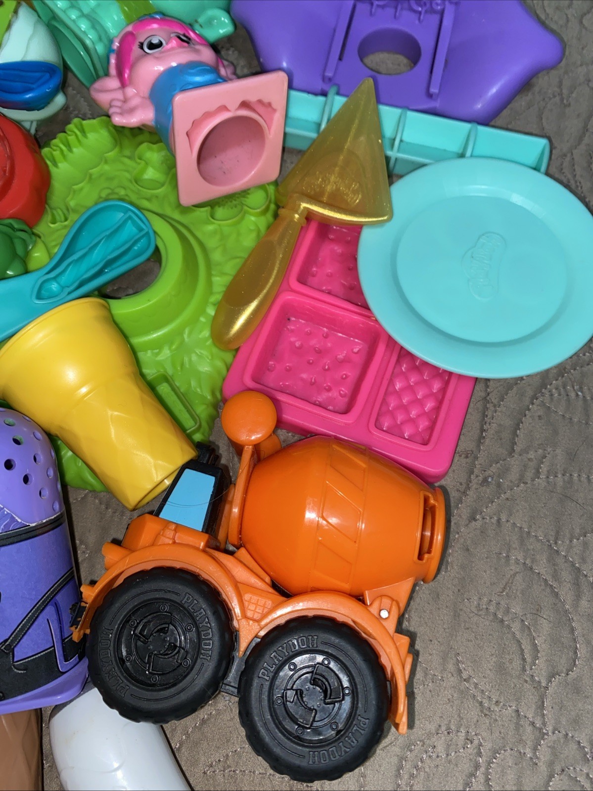 Huge 50+ Play Doh Accessories Lot