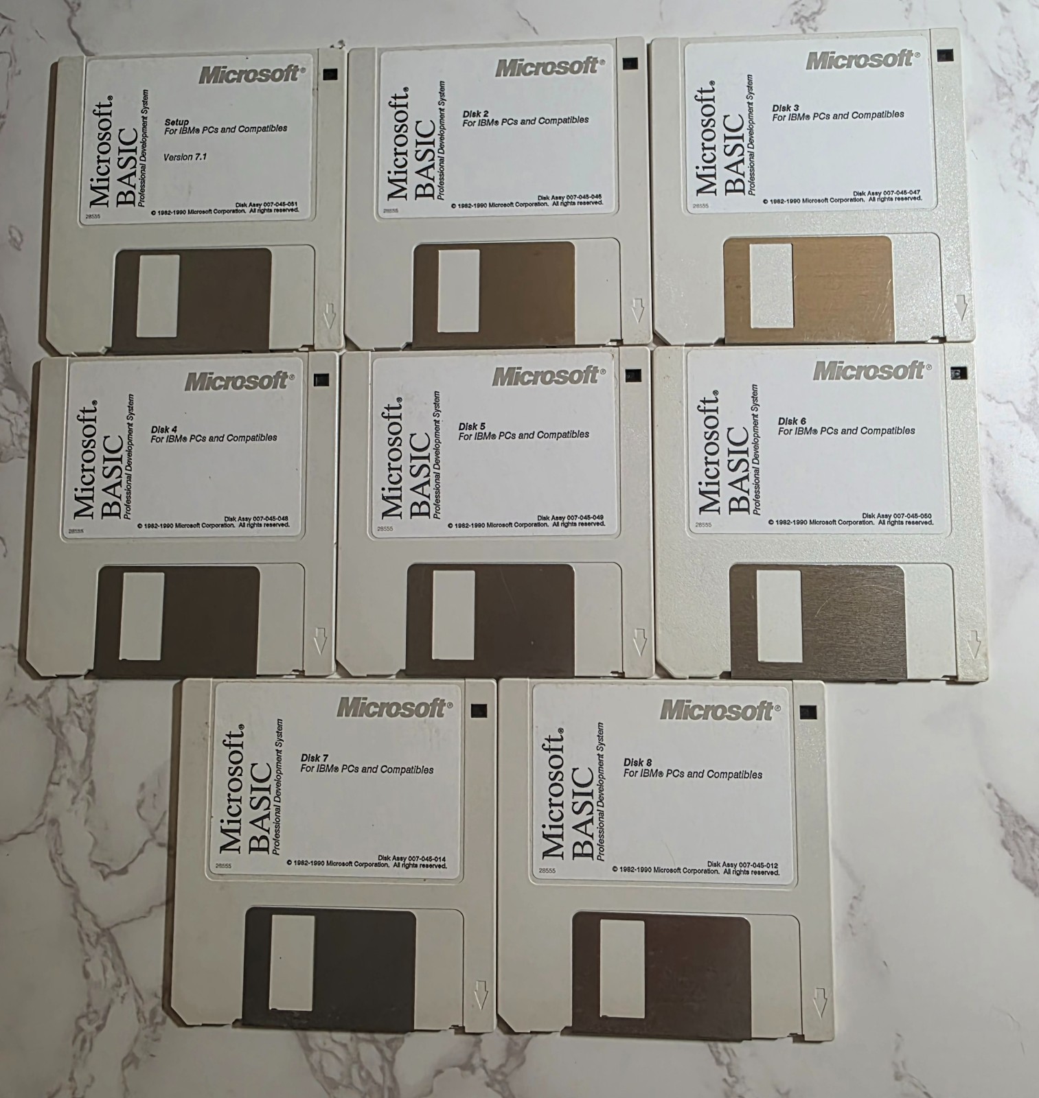 Microsoft Basic 7.1 Professional Development System. UNTESTED