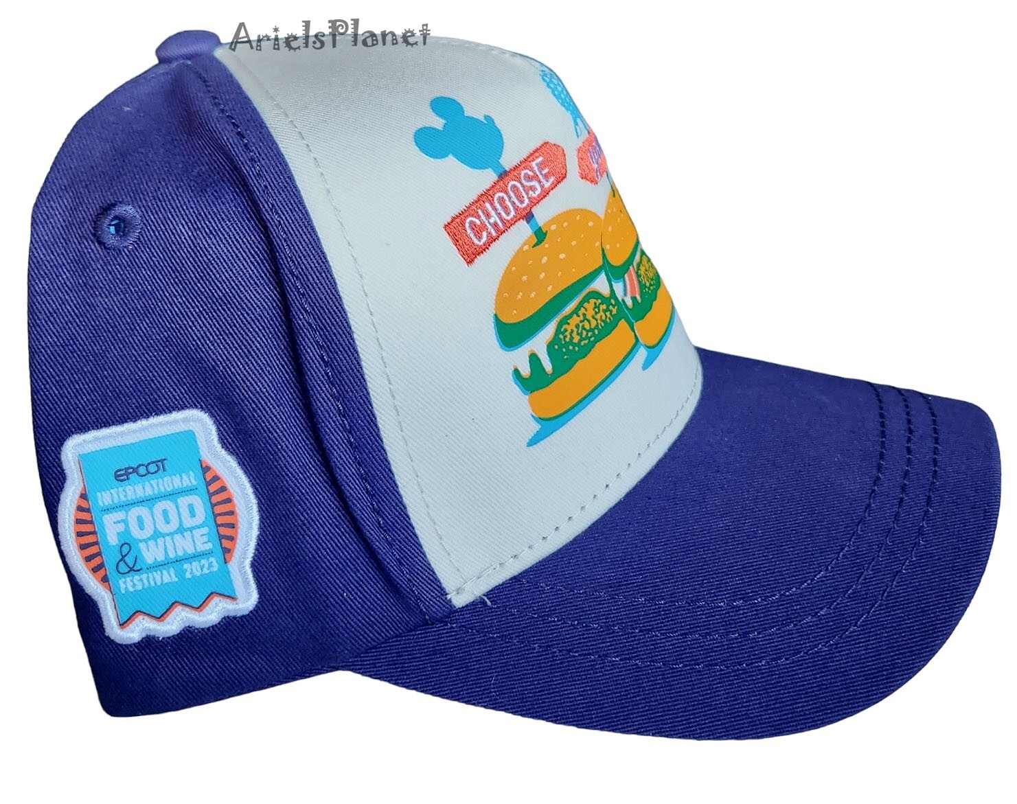 Disney Parks Epcot Food & Wine Festival Choose Your Course Baseball Cap Hat