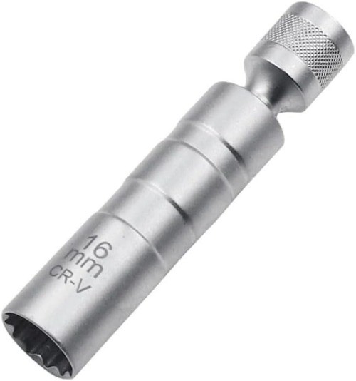 5/8" Spark Plug Socket, 16mm Spark Plug Socket, Swivel Spark Plug Removal Tool 3
