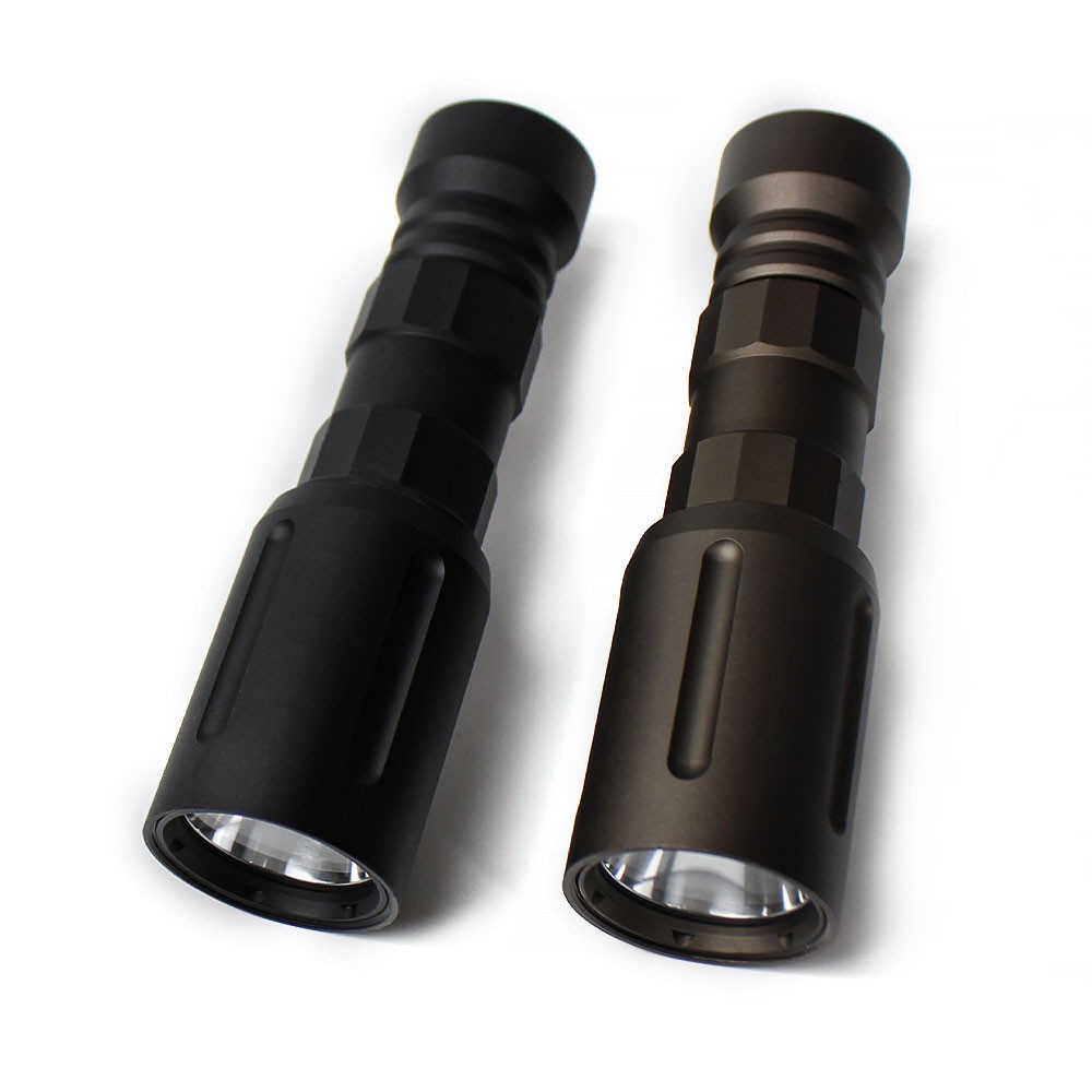 LED Weapon Light 1200 lumen LED White Light Fit 20mm Picatinny Rail - Spotlight