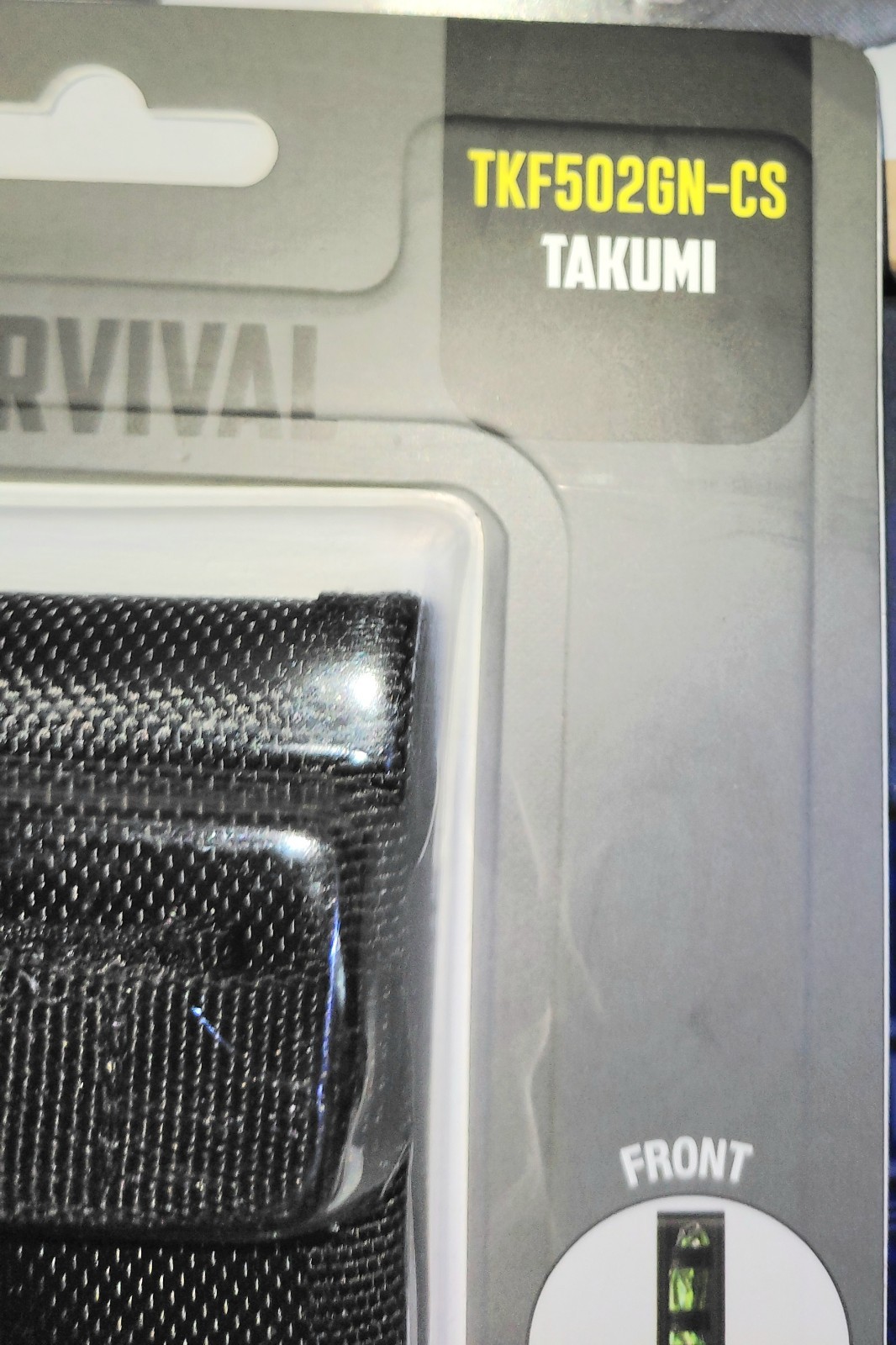 Takumi TKF502GN-CS Glow In Dark Green Handle