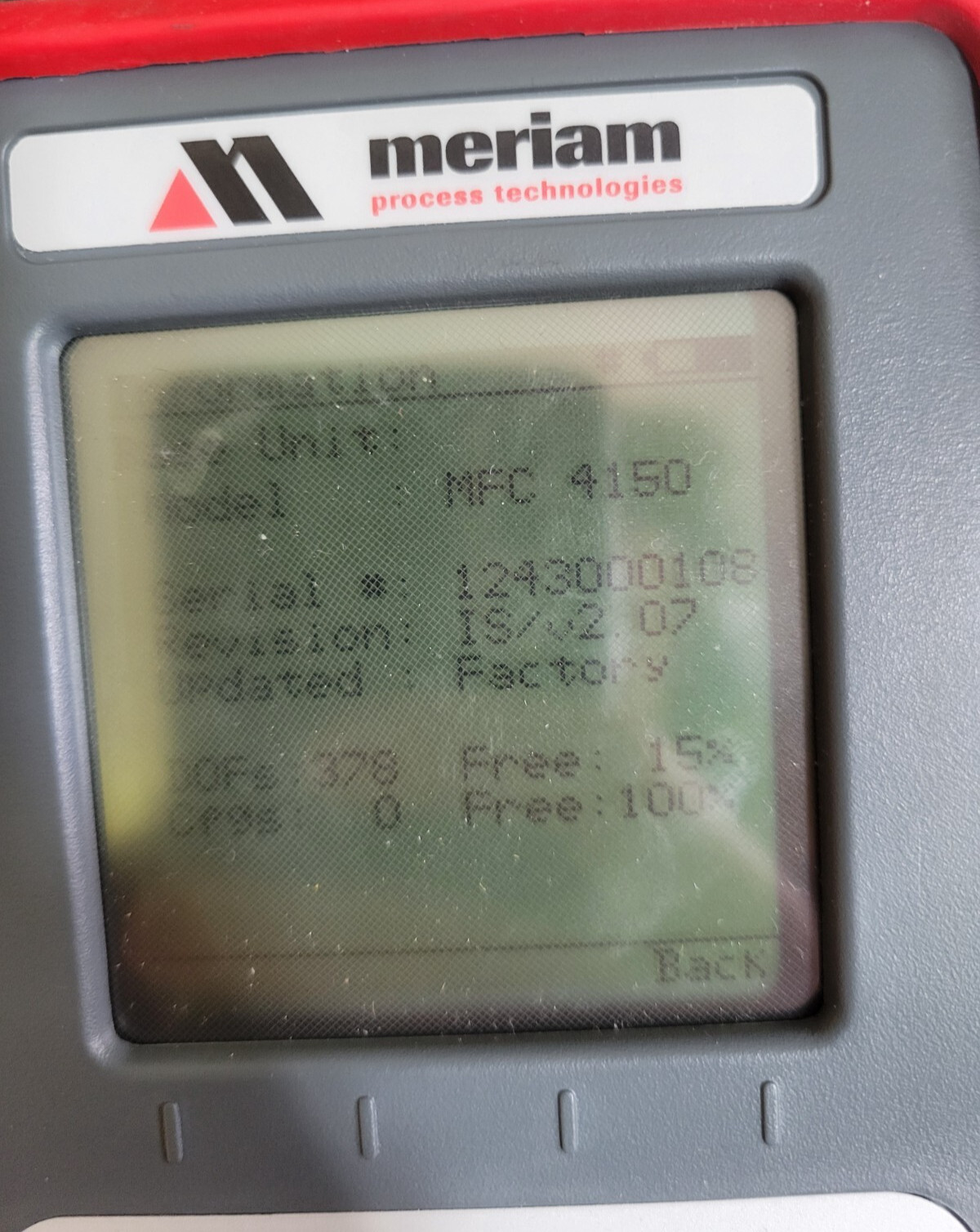 Meriam MFC4150 HART Field Communicator