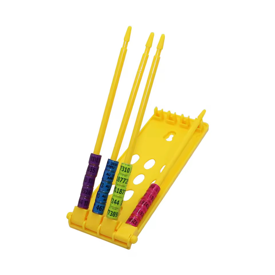 Racing Pigeon Supplier Foot Place Pigeon Leg Ring Holder Bands Rack Frame