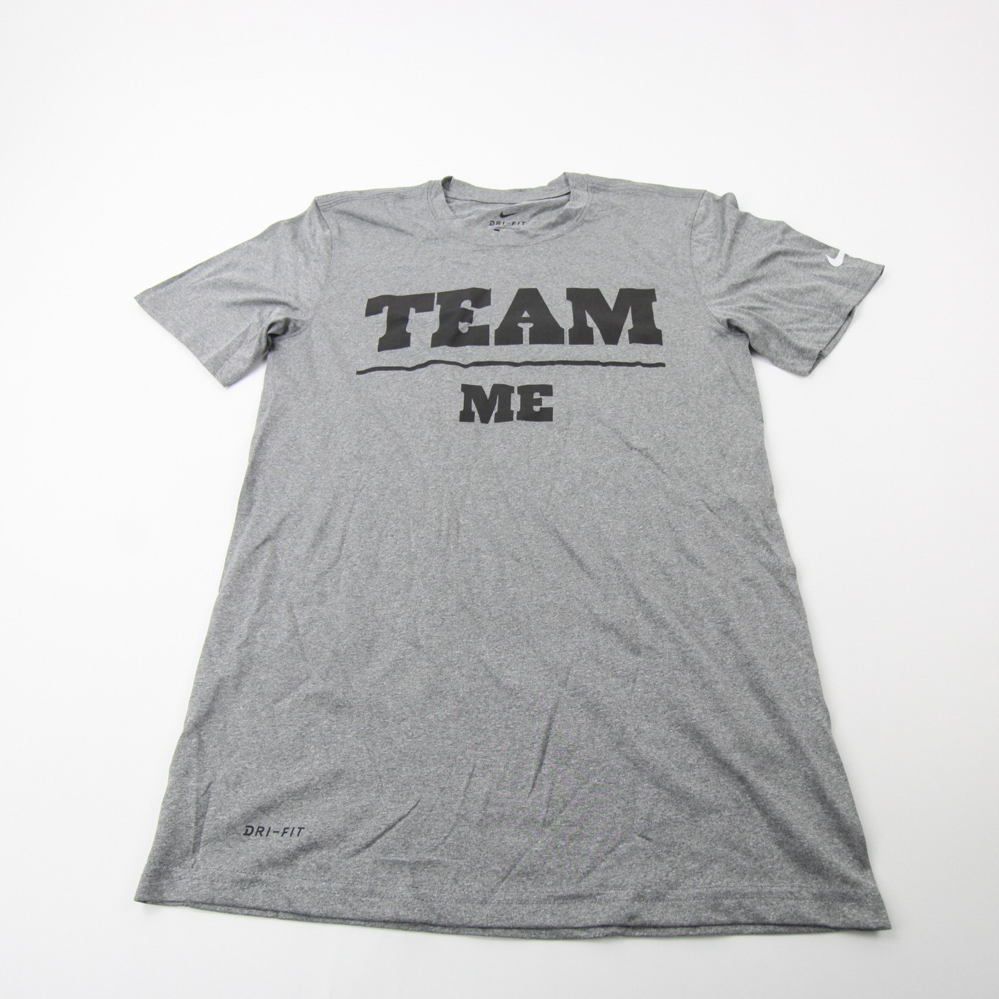 Nike Dri-Fit Short Sleeve Shirt Men's Gray New without Tags Multiple Sizes