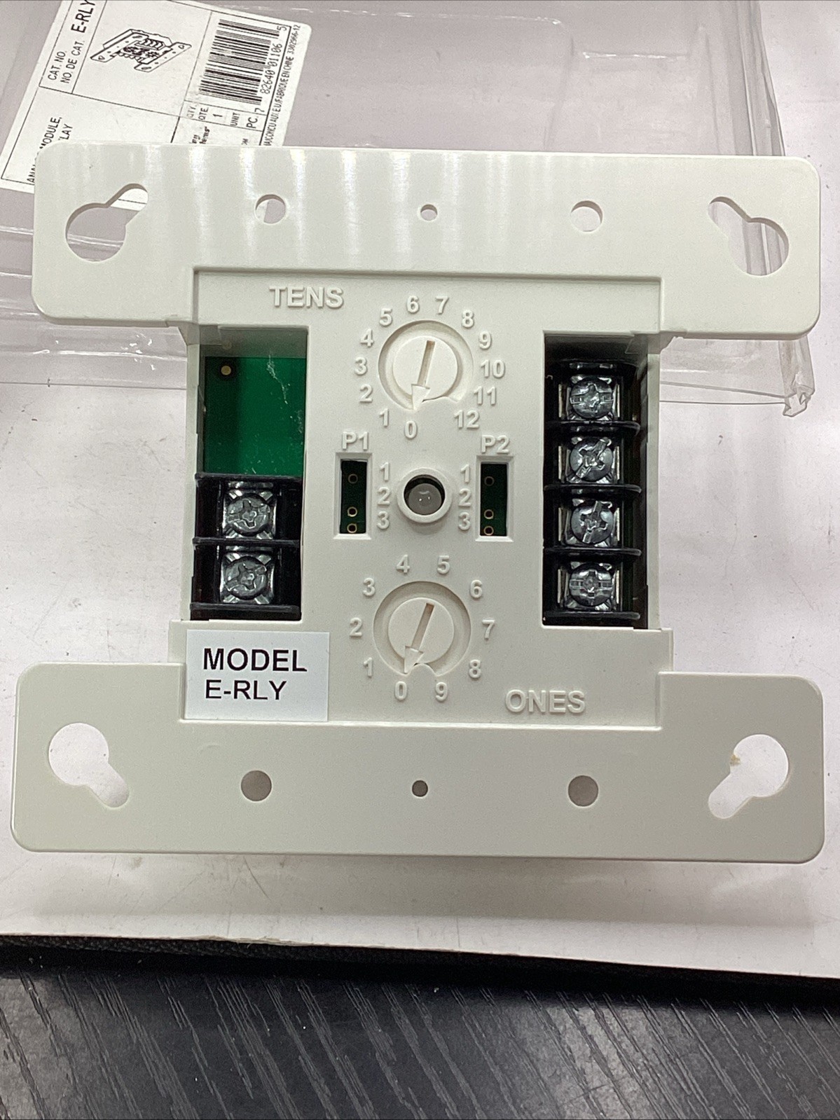 Edwards E-RLY Analog Module 1 Form C Relay Used