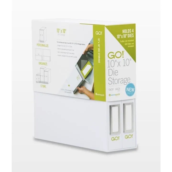 GO! 10"x10"" Die Storage GO! HOLDS 4 10"x10" DIES NEW for your GO! Die storage