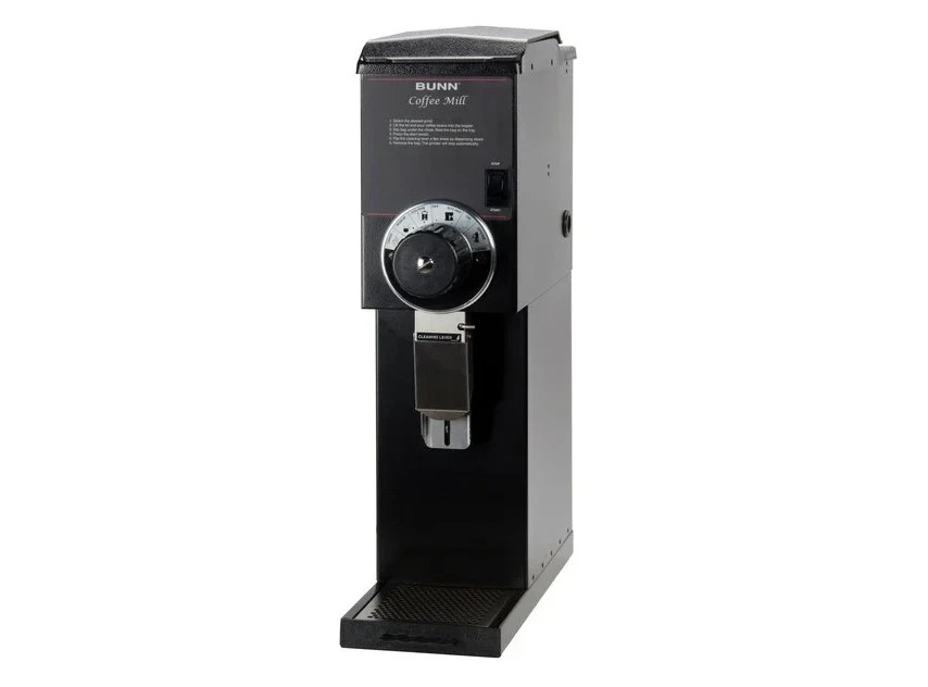 BUNN G3 HD Commercial Bulk Coffee Grinder, 3 lb Hopper – Black Model